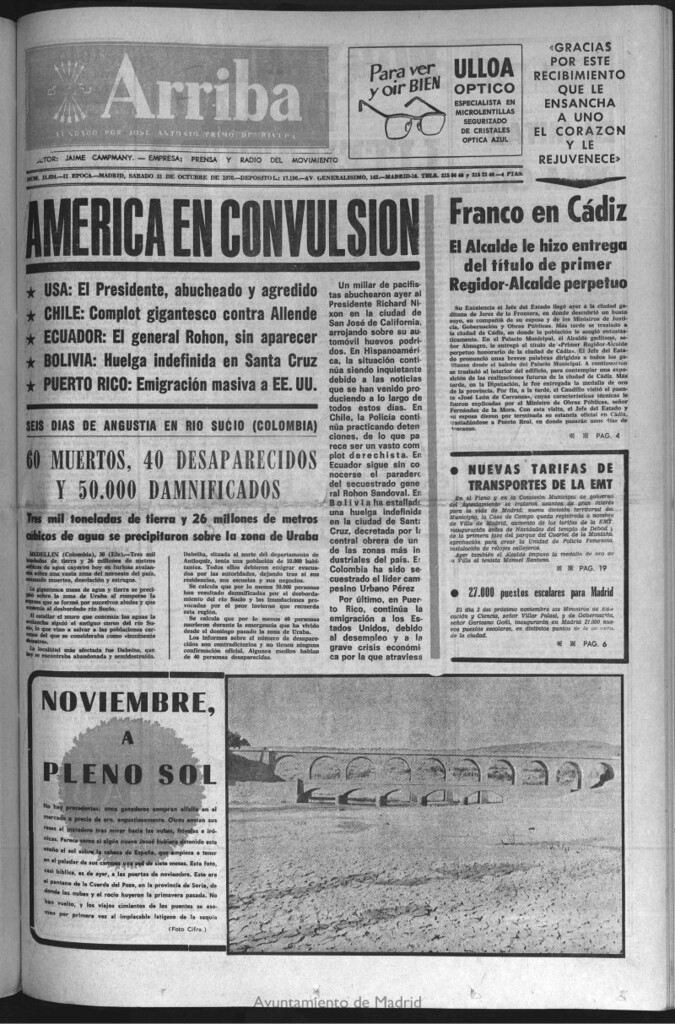 Miniatura de Arriba del 31 de octubre de 1970