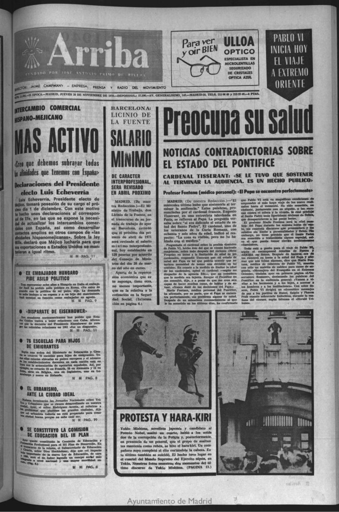Miniatura de Arriba del 26 de noviembre de 1970