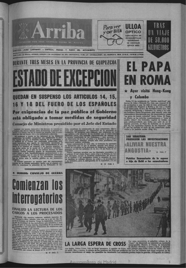 Miniatura de Arriba del 5 de diciembre de 1970