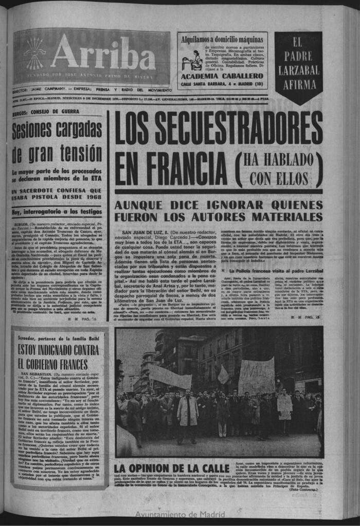 Miniatura de Arriba del 9 de diciembre de 1970