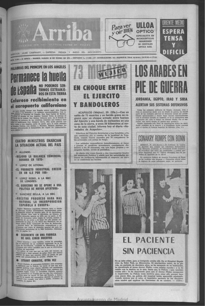 Miniatura de Arriba del 30 de enero de 1971