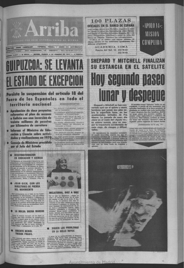 Miniatura de Arriba del 6 de febrero de 1971