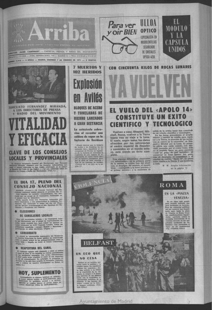 Miniatura de Arriba del 7 de febrero de 1971