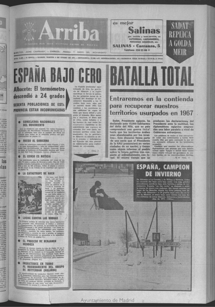 Miniatura de Arriba del 5 de enero de 1971