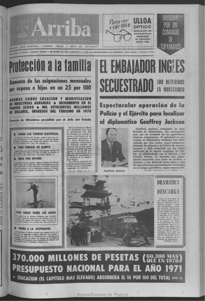 Miniatura de Arriba del 9 de enero de 1971