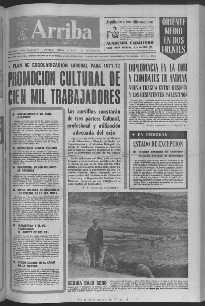 Miniatura de Arriba del 13 de enero de 1971