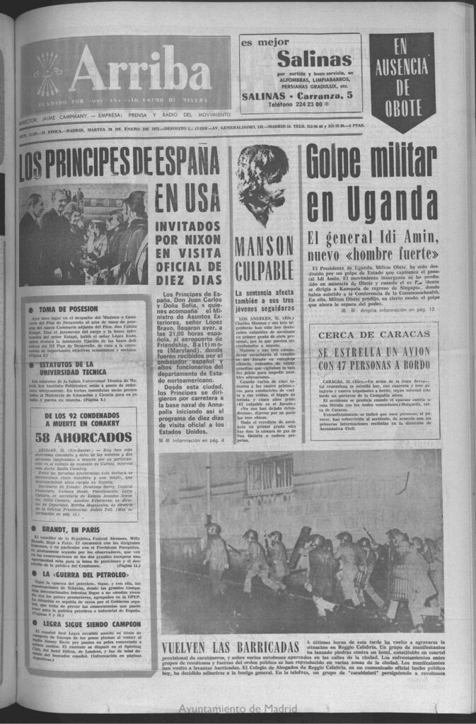 Miniatura de Arriba del 26 de enero de 1971