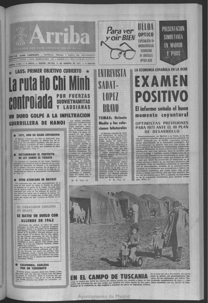 Miniatura de Arriba del 11 de febrero de 1971