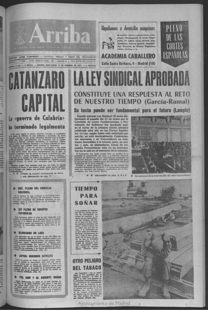 Miniatura de Arriba del 17 de febrero de 1971