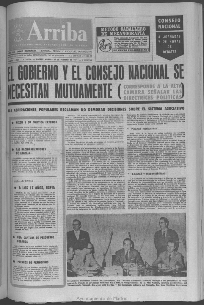 Miniatura de Arriba del 26 de febrero de 1971