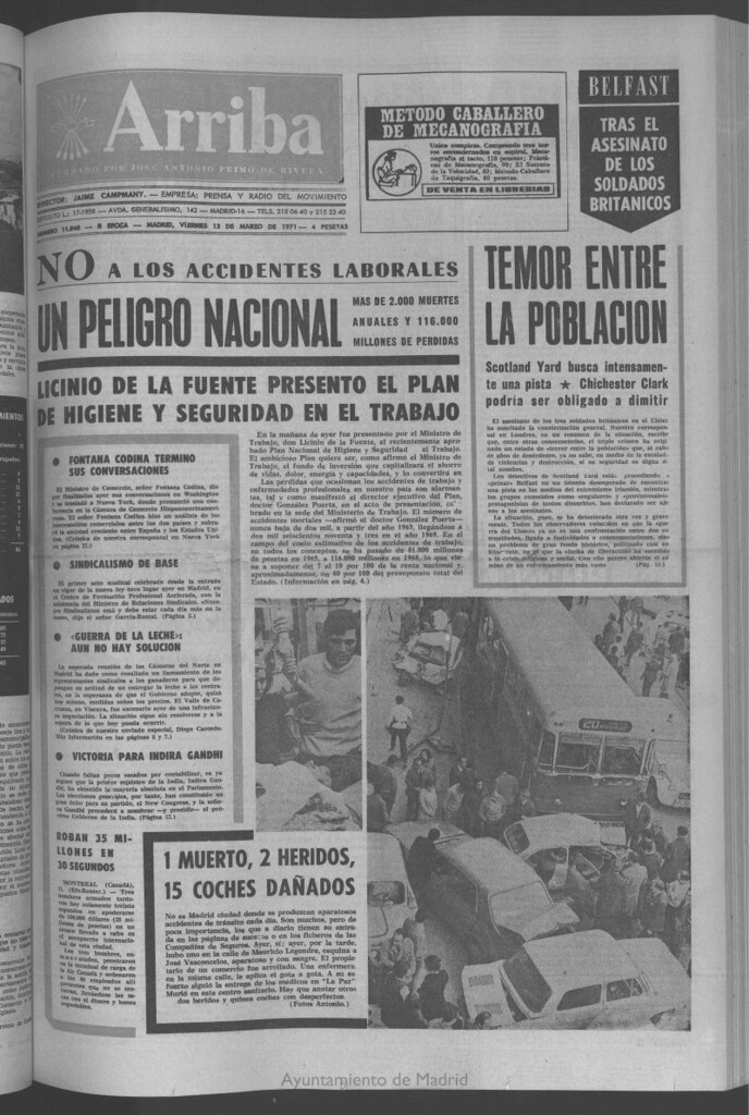 Miniatura de Arriba del 12 de marzo de 1971