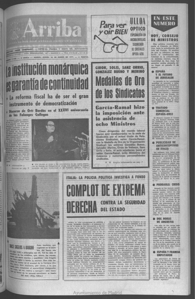Miniatura de Arriba del 18 de marzo de 1971