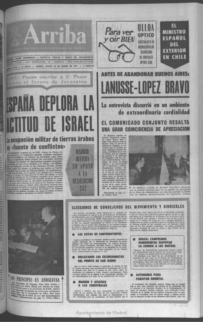 Miniatura de Arriba del 25 de marzo de 1971