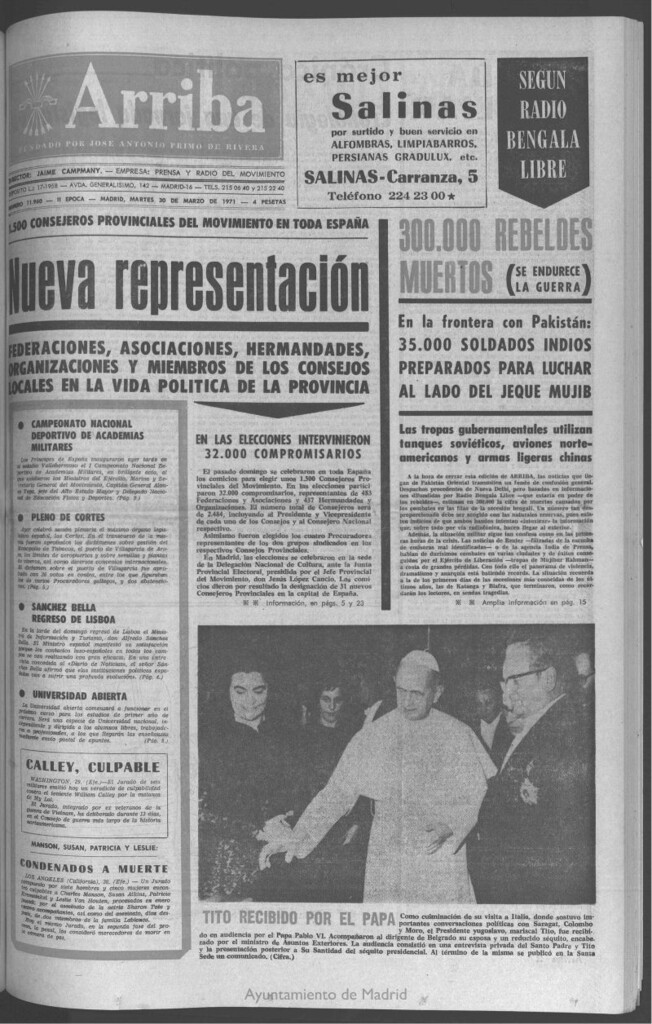 Miniatura de Arriba del 30 de marzo de 1971
