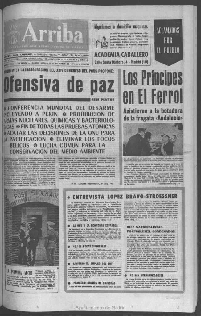 Miniatura de Arriba del 31 de marzo de 1971