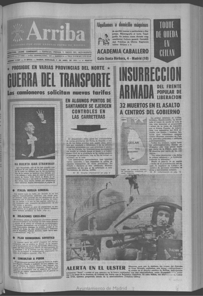 Miniatura de Arriba del 7 de abril de 1971