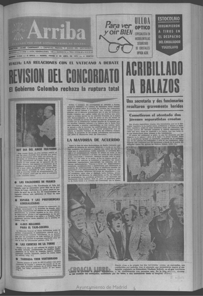Miniatura de Arriba del 8 de abril de 1971