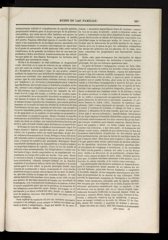 Miniatura de Museo de las familias: periódico mensual segunda serie de 1865, nº 32