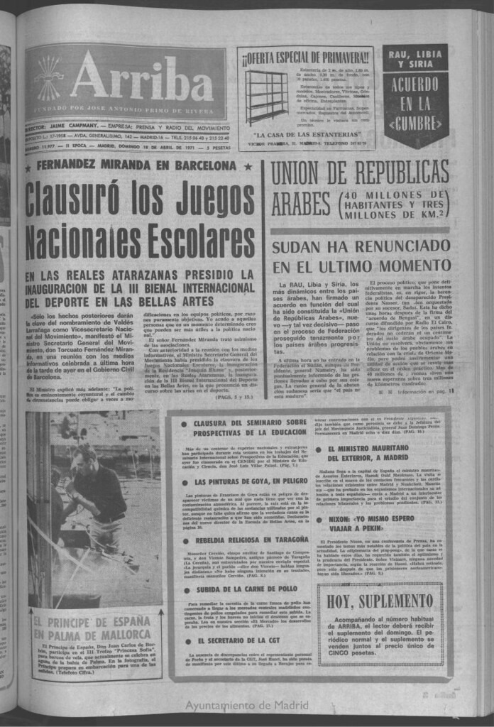 Miniatura de Arriba del 18 de abril de 1971