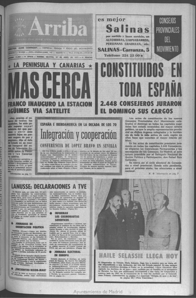 Miniatura de Arriba del 27 de abril de 1971