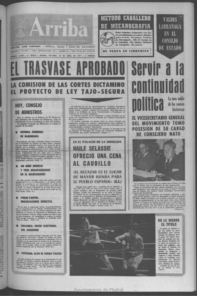 Miniatura de Arriba del 30 de abril de 1971
