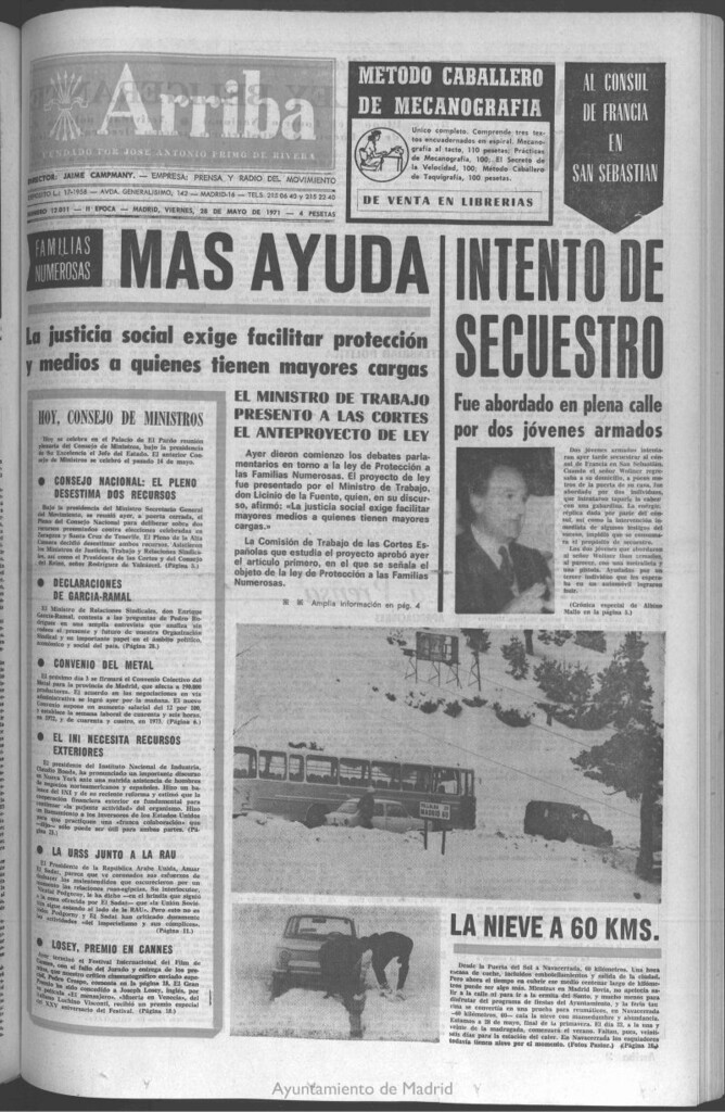 Miniatura de Arriba del 28 de mayo de 1971