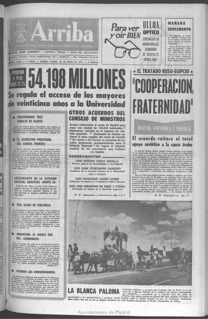 Miniatura de Arriba del 29 de mayo de 1971