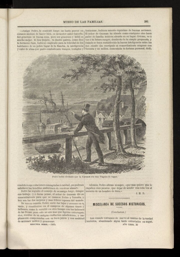 Miniatura de Museo de las familias: periódico mensual segunda serie de 1865, nº 36