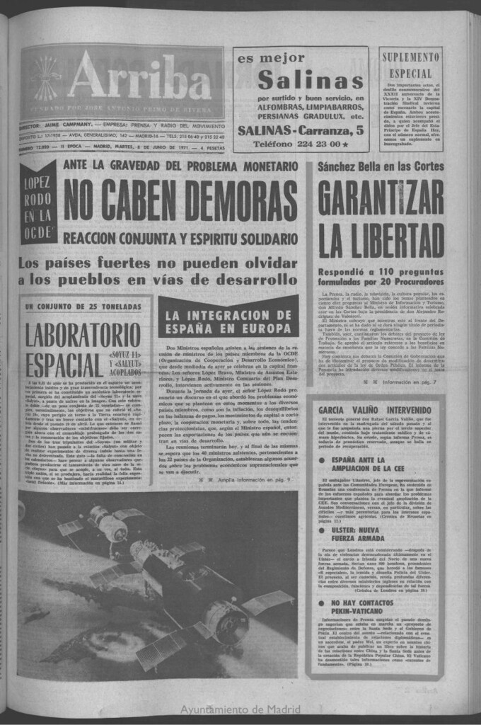 Miniatura de Arriba del 8 de junio de 1971