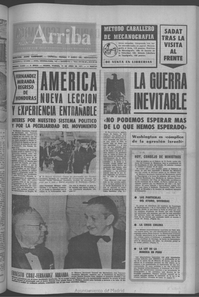 Miniatura de Arriba del 11 de junio de 1971