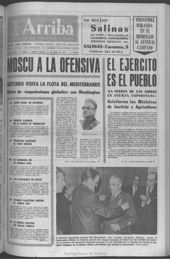 Miniatura de Arriba del 15 de junio de 1971