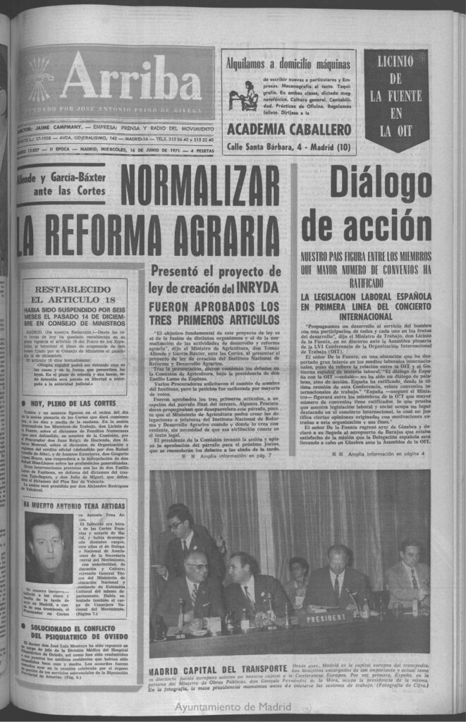 Miniatura de Arriba del 16 de junio de 1971