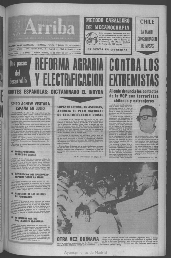 Miniatura de Arriba del 18 de junio de 1971