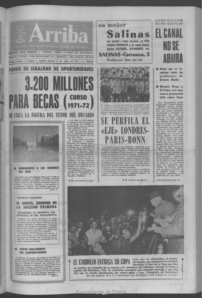 Miniatura de Arriba del 6 de julio de 1971