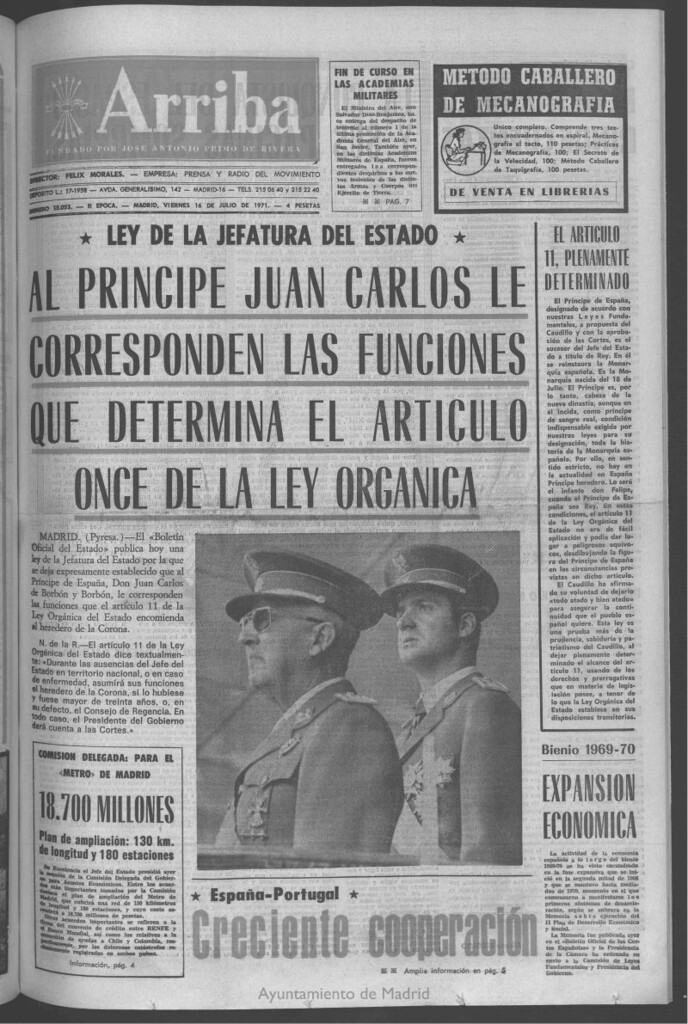 Miniatura de Arriba del 16 de julio de 1971