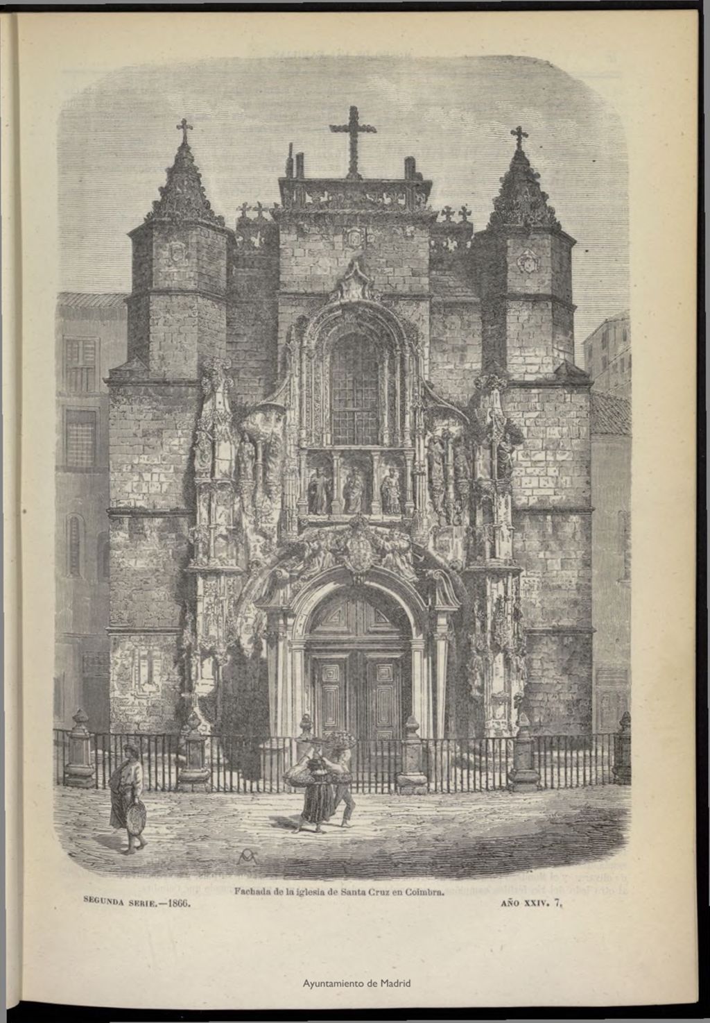 Miniatura de Museo de las familias: periódico mensual segunda serie de 1866, nº 7