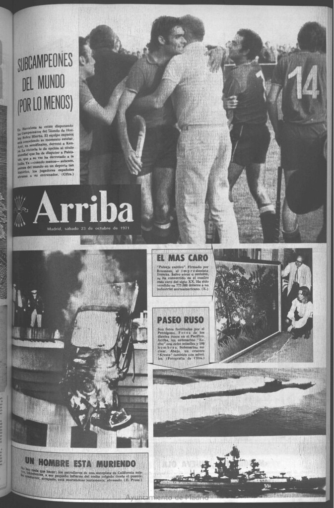 Miniatura de Arriba del 23 de octubre de 1971
