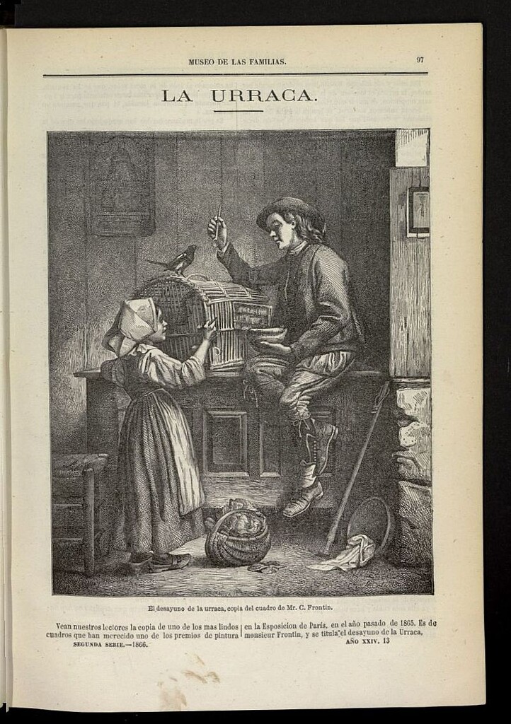 Miniatura de Museo de las familias: periódico mensual segunda serie de 1866, nº 13
