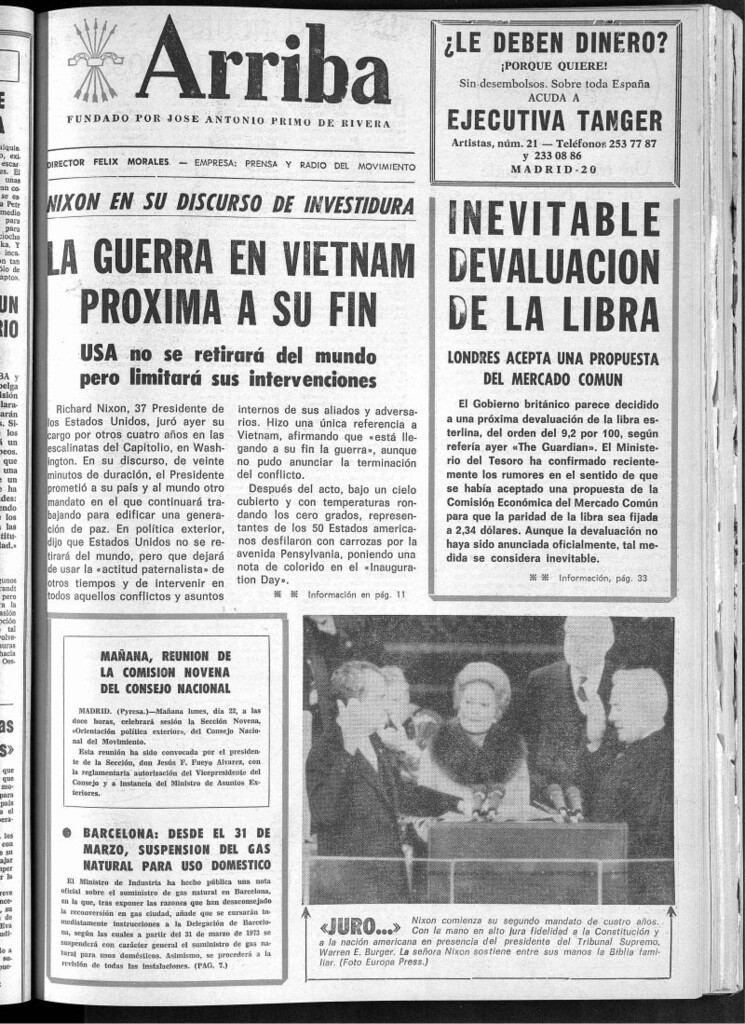 Miniatura de Arriba del 21 de enero de 1973