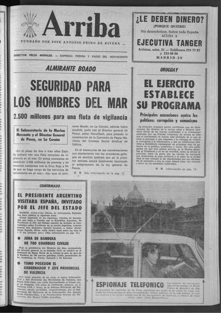 Miniatura de Arriba del 11 de febrero de 1973
