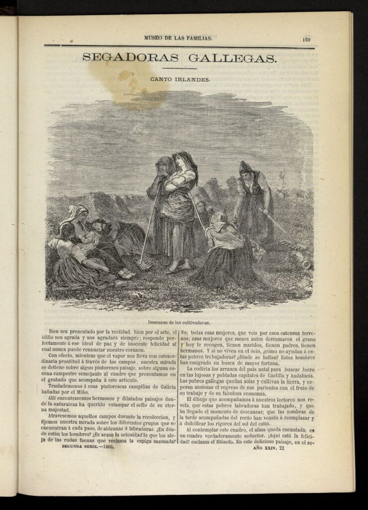 Miniatura de Museo de las familias: periódico mensual segunda serie de 1866, nº 22
