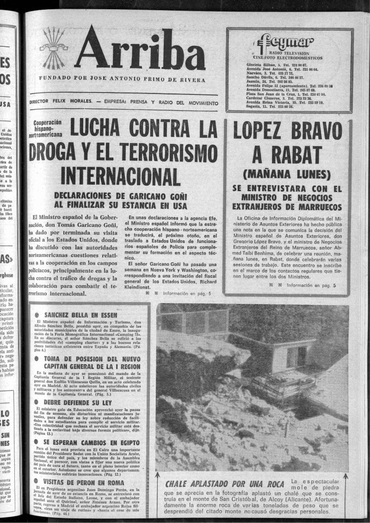 Miniatura de Arriba del 25 de marzo de 1973