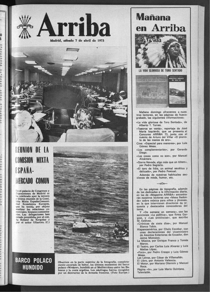 Miniatura de Arriba del 7 de abril de 1973