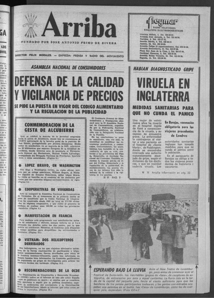 Miniatura de Arriba del 8 de abril de 1973