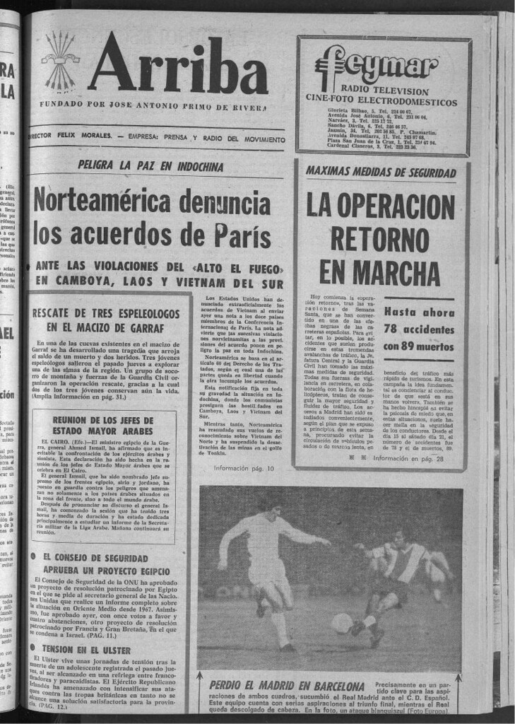 Miniatura de Arriba del 22 de abril de 1973
