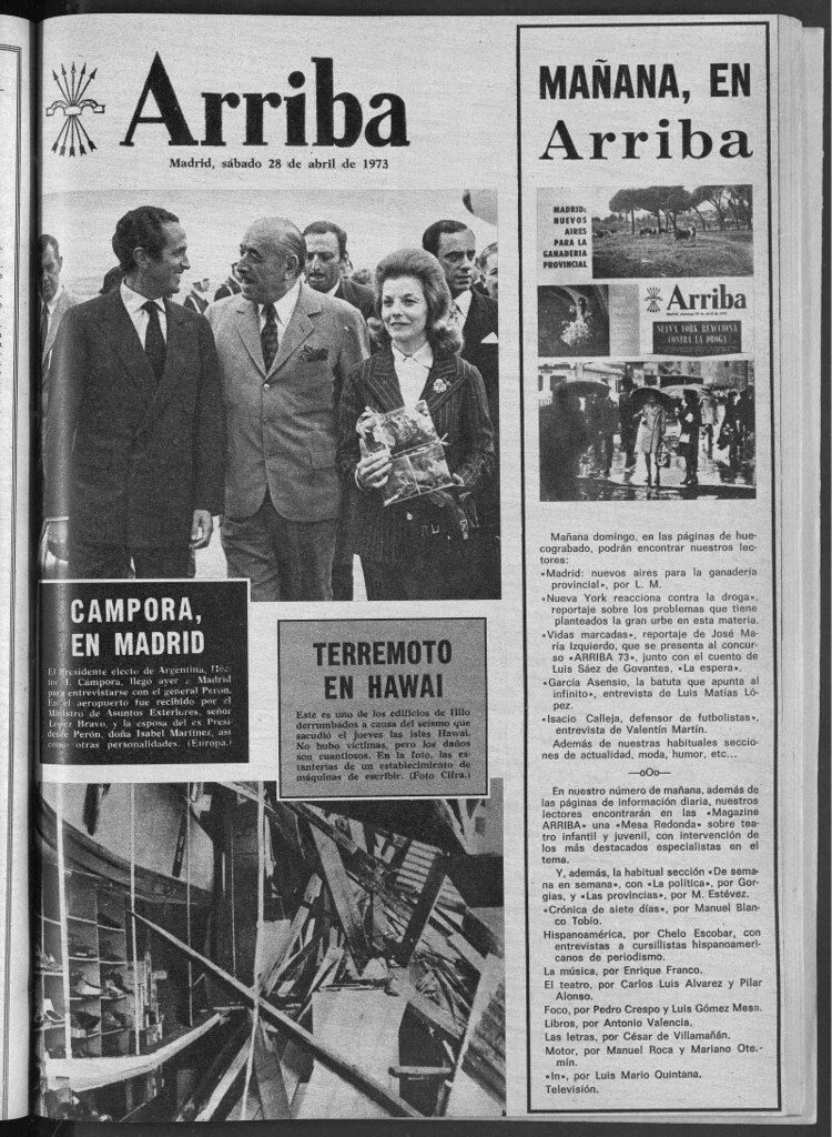 Miniatura de Arriba del 28 de abril de 1973