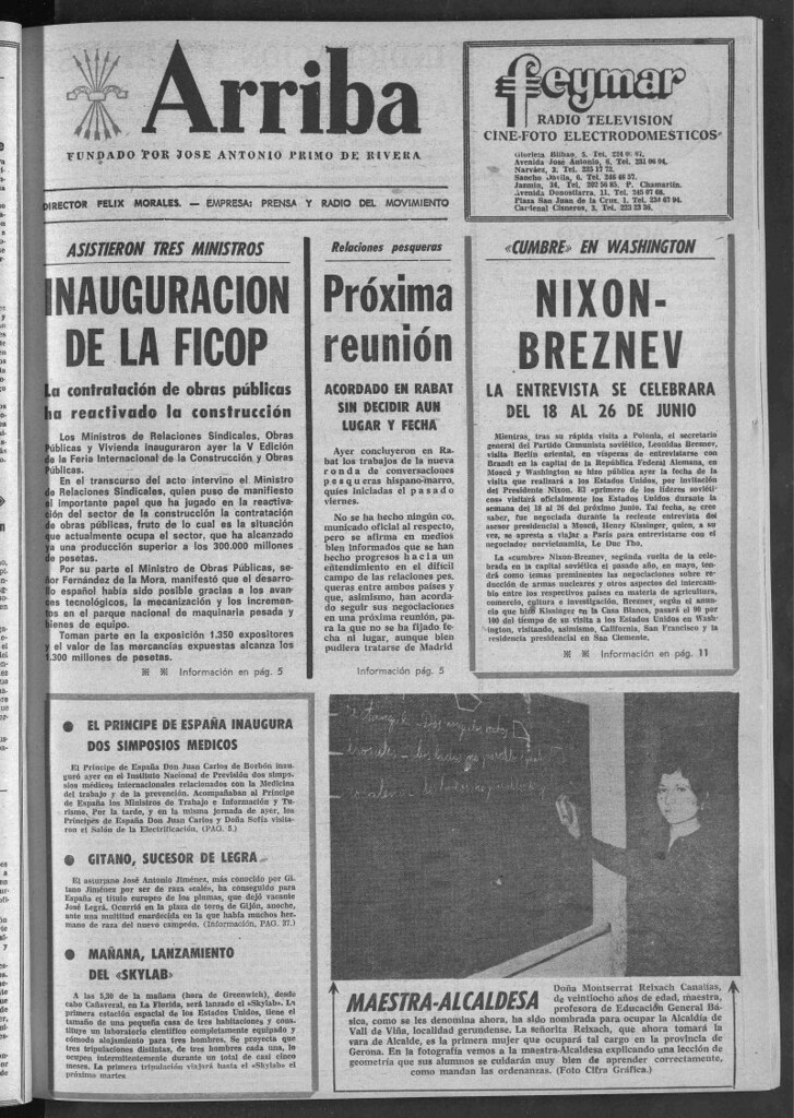 Miniatura de Arriba del 13 de mayo de 1973