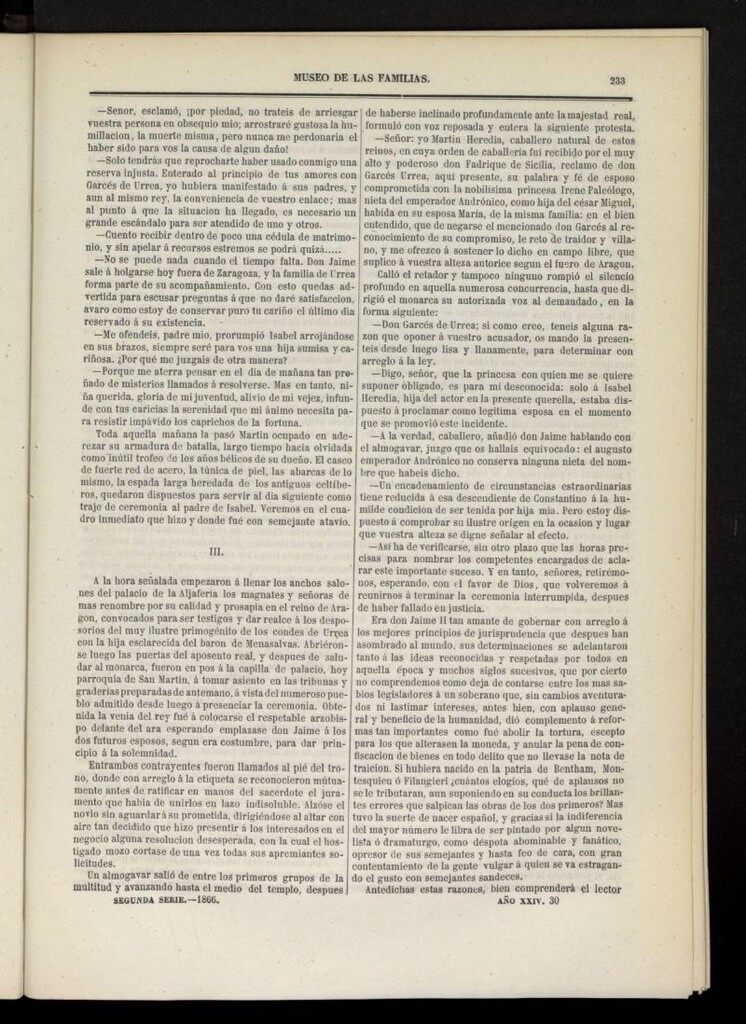 Miniatura de Museo de las familias: periódico mensual segunda serie de 1866, nº 30