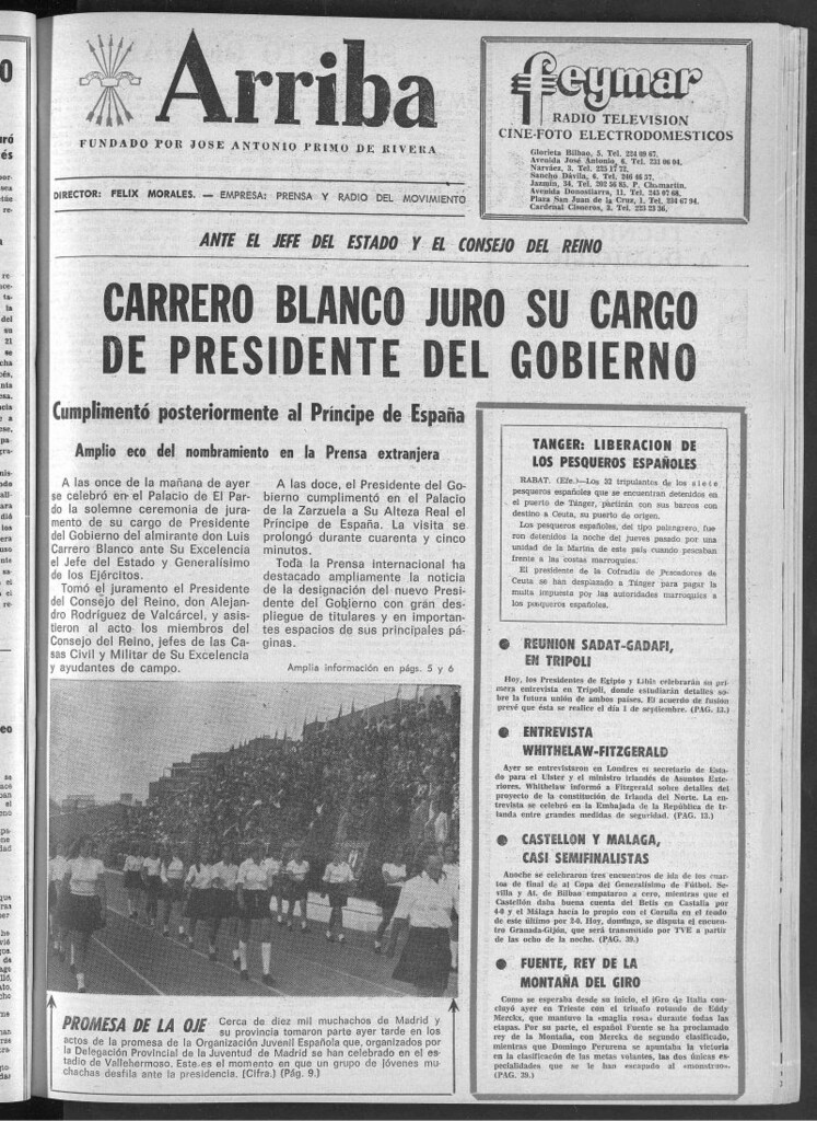 Miniatura de Arriba del 10 de junio de 1973