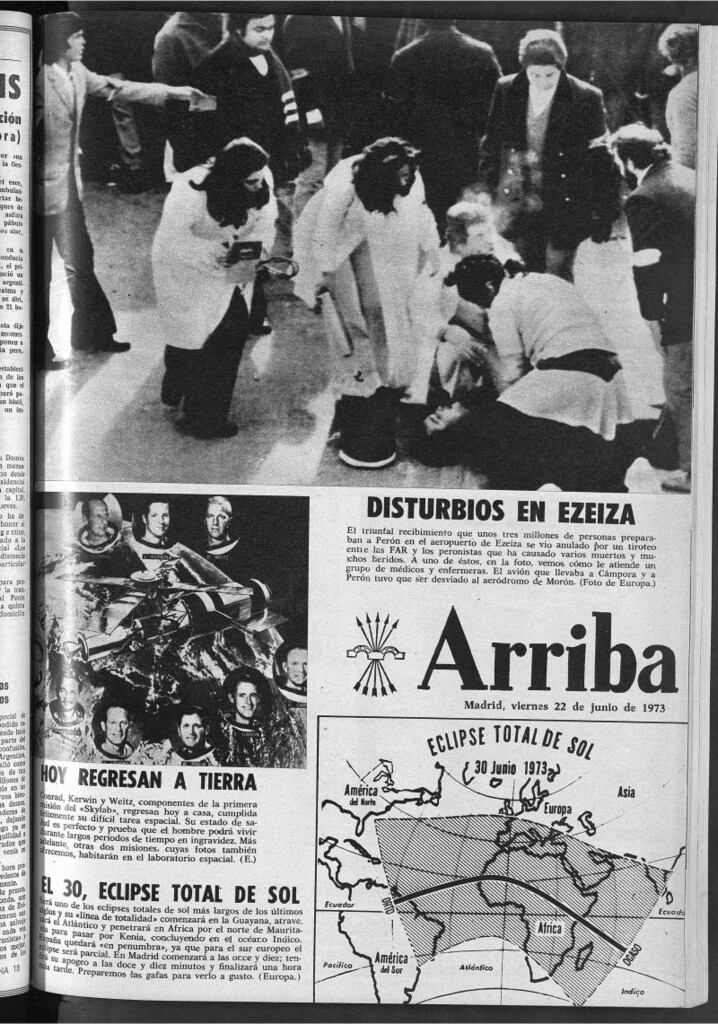 Miniatura de Arriba del 22 de junio de 1973